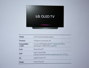 Oled LG 65" televízor - 4