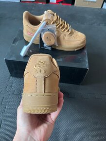 Nike Air Force 1 Supreme Brown - 4