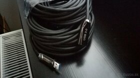 NOVY 20 m PremiumCord USB 3.0 predlžovací optický AOC kábel - 4