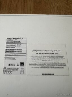 MacBook Air M2 13.6 8/512 gb Space grey v záruke - 4