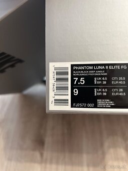 Kopačky Nike Phantom Luna II Elite 40,5 - 4