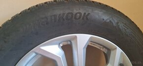 Hliníkové disky 5x114,3 zimné pneu Hankook - 4