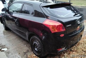 KIA Pro Ceed 1.4 2009 predám MOTOR G4FA, KAPOTU, RIADENIE, N - 4