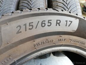 215/65 r17 celoročné pneumatiky Michelin Croos Climate 2 - 4