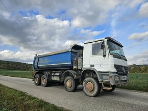 Sklapac Mercedes Actros 8x8 rv 2009 poskodena kabina - 4