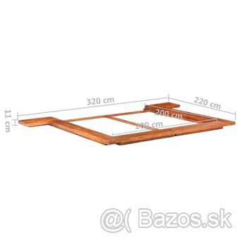 Japonská postel 200x200 - 4