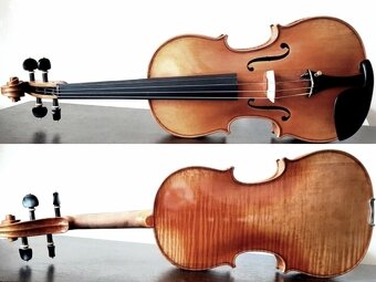 husle 4/4 model Stradivari ( gold-orange oil) - 4