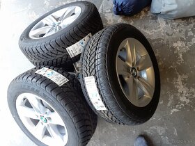 Nové kolesá + zimné pneu 5x120 R16 BMW F30/31 - 4