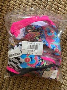 Neon farebne bikiny, vel. L - 4