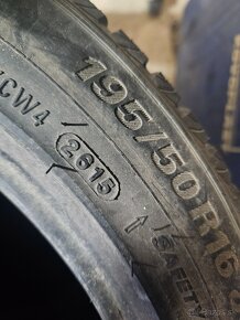 Zimne pneu 195/50 r16 kumho - 4