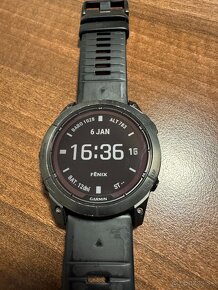 Garmin Fenix 7X PRO Sapphire Solar Carbon Gray DLC Titanium - 4