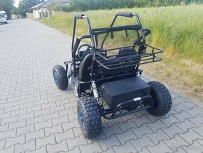 Dětská Bugina akumulátorová ECOBuggy až 2500W modr - 4