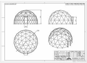 Geodome / Kupola / Geodesicky dom / Dome tent / Glamping - 4