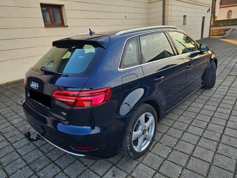 Audi A3 1.6 TDI M6 Sport Navi Virtual ťažné LED R16 Orig. KM - 4