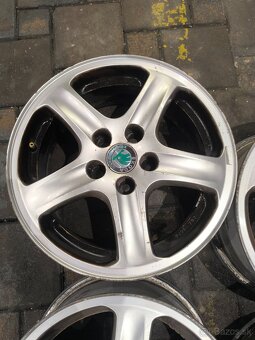 5X100 R15 Skoda alu disky Ocavia1-fabia-Rapid... - 4