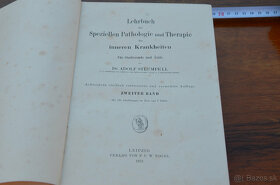 Predám starú lekársku knihu v nemeckom jazyku  z roku 1912 - 4