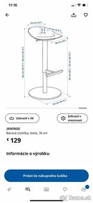 Barové stoličky ikea JANINGE - 4