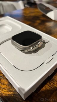 Apple Watch Ultra Titanium 49mm Trail loop Black/Gray M/L - 4