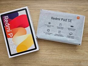 Xiaomi Redmi Pad SE 4GB/128GB sivý, top - ako novy,zaruka - 4