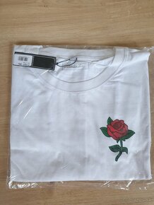 Nové Pánske tričko Rose Tee veľkosť 3XL - 4