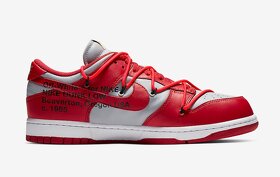 Nike dunk x off white “red” - 4