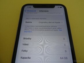 iPhone 11 64GB - ZÁRUKA 1 ROK - 100% BATERIA - 4