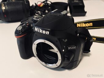 Nikon D5200 s príslušenstvom a 2 objektívmi - 4