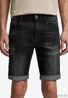 panske riflove sortky, kratasy g-star raw velkost W35 - 4