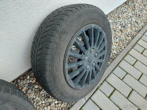 Zimne pneu na plechovych diskoch 175/70 R14 4x108 - 4