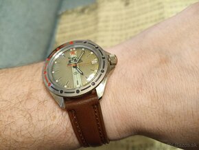 Vostok Komandirskie ruské mechanické hodinky 90-te roky - 4