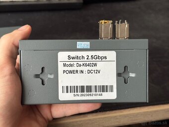 10GbE + 2.5GbE switch - 4