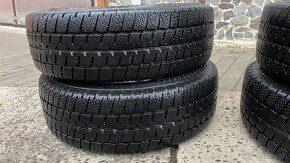 Plechové disky 5x160 r15 + zimné pneu 195/70 r15C - 4