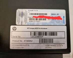 HP Compaq 6005 Pro, Windows 10 / Windows7 - 4