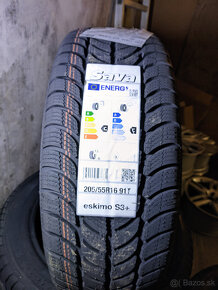 NOVÉ/ZIMNÉ pneumatiky SAVA 205/55 R16 91T - 4