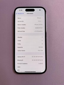 Apple iPhone 14 Pro 128GB Fialový - 4
