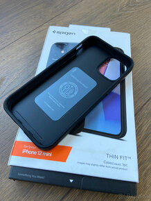 P: Spigen Thin Fit Black iPhone 12 mini - 4