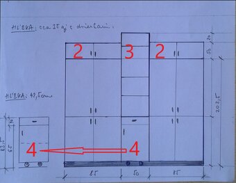 Predám skriňovú zostavu - 4