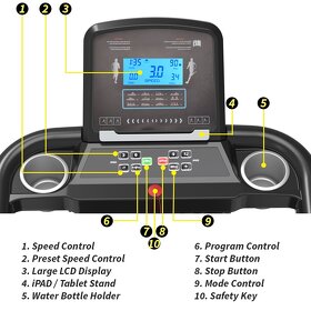 Predam motorový bezecky pas Techfitness XR 300. Nosnosť 110k - 4