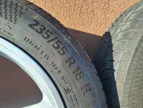 Kolesá Mercedes Benz 5x112 r18+zimné pneumatiky - 4