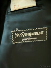 Yves Saint Laurent luxusný pánsky oblek veľkosť 50 - 4