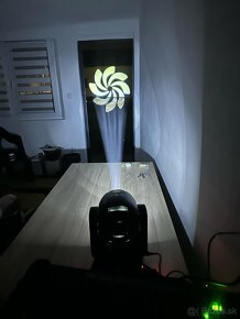 3v1 otočná hlava 160W, beam, laser, lúče - 4