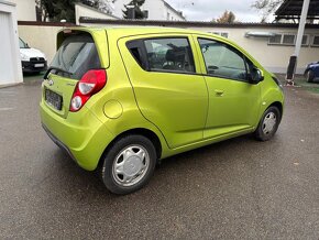 Chevrolet Spark 1.2 2010 rok zelena metalíza - 4