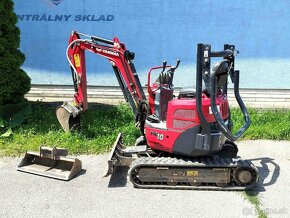 Yanmar ViO10 minibager 1150 kg rýpadlo, záruka - 4