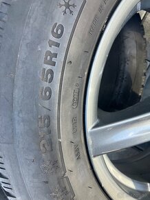 Alu disky Alutec 16” + dunlop 215/65 R16 - 4