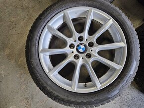 Hliníkové disky 5x120 + zimné pneu 245/45r18 - 4