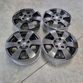 Originál Škoda DEIMOS disky 5x112 R15 ET47 - 4