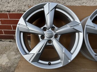 R18 originálne Alu disky 5x112 Audi - 4