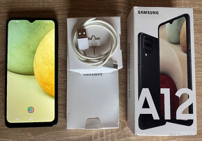 Samsung Galaxy A12 128GB + sklá + púzdra - 4