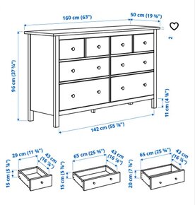 Komóda Hemnes - 4