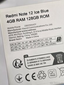 Xiaomi Redmi Note 12 4GB/128GB Dual SIM - Záruka, TOP - 4